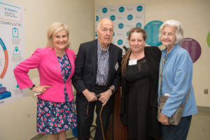 Hans Koehle with family members and Maria Dyck June 5, 2018 at St. Joseph's Health Centre