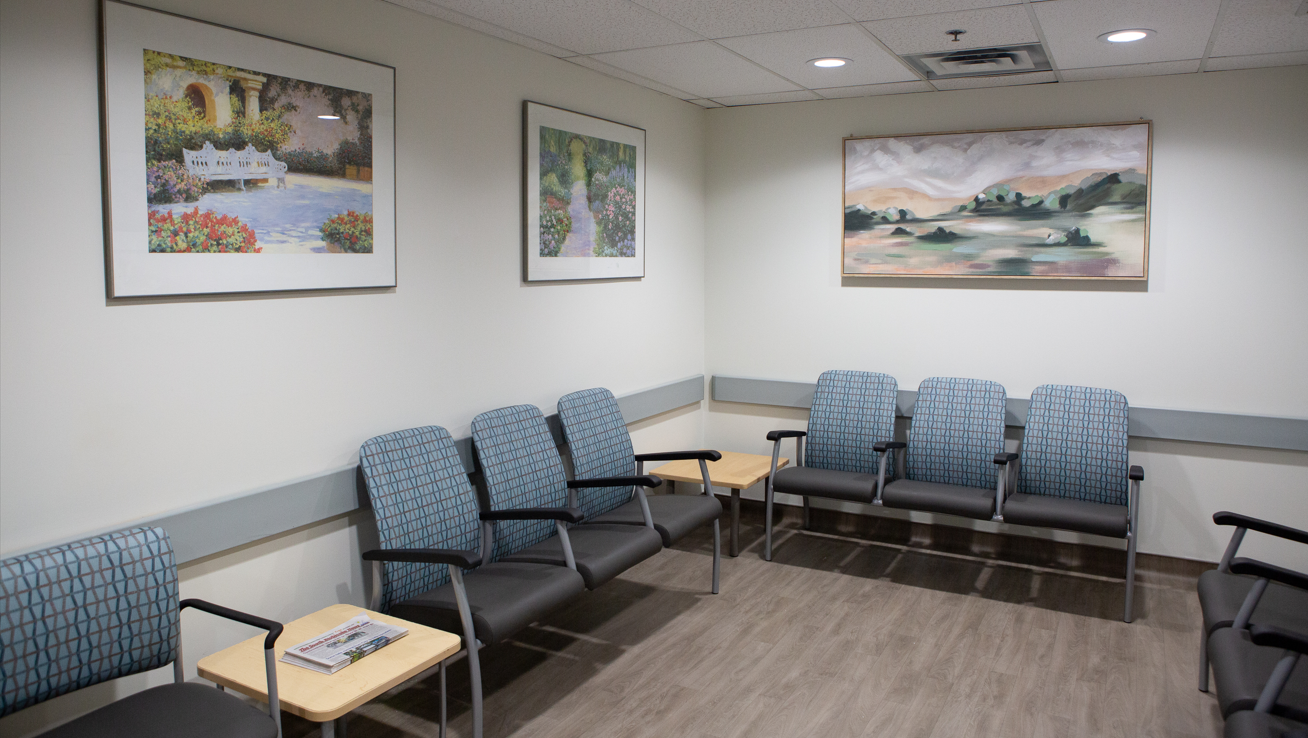 Grey Zone Grey Zone Waiting room in the St. Joe's ER